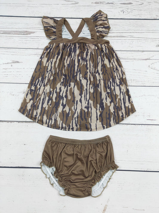 Baby Girls Camouflage Set