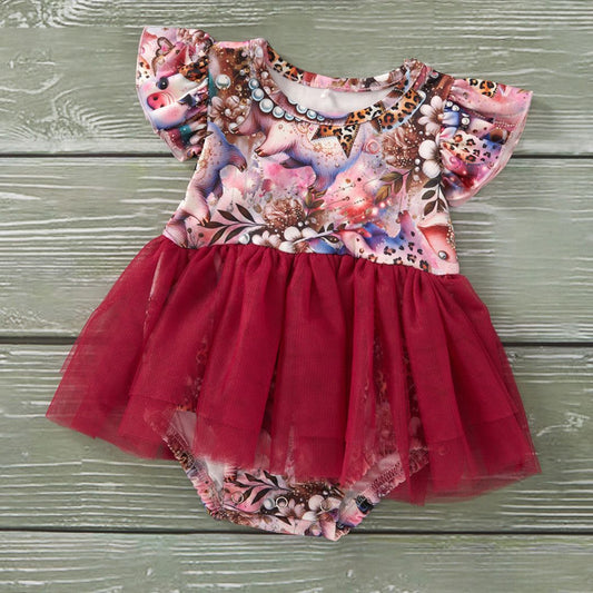 Boujee Piggies Romper
